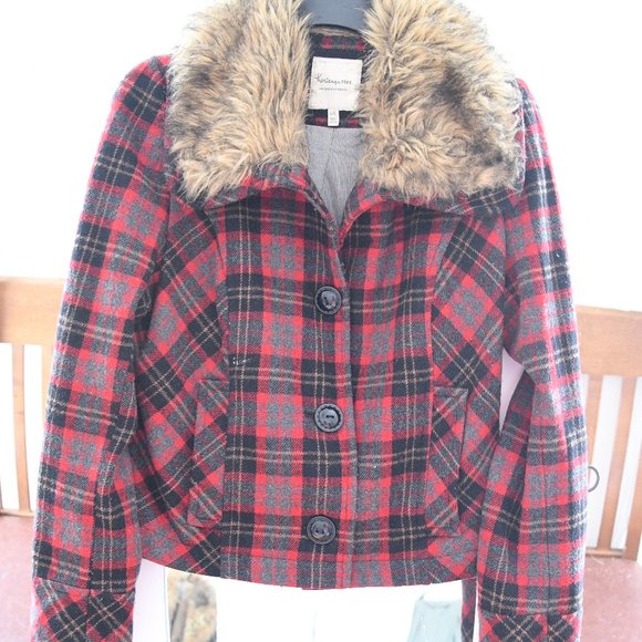Ready for fall Foreve 21 Heritage plaid jacket - Picture 1 of 4
